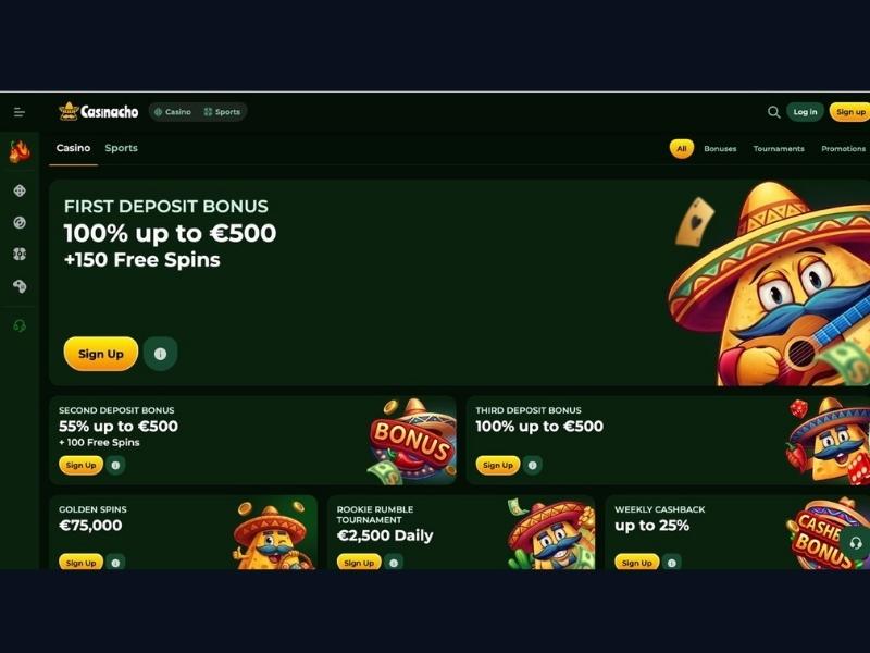 Registrazione su Casinacho Casino (Nacho Casino): aprire un conto, scegliere la strategia bonus e completare la KYC per giocatori italiani