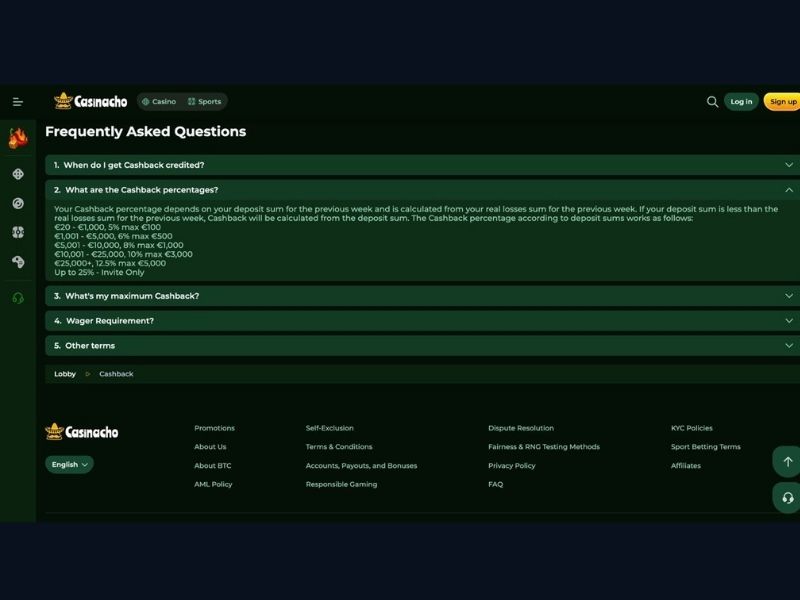 Tornei Casinacho Casino Nacho Casino per l'Italia — sette premi in palio