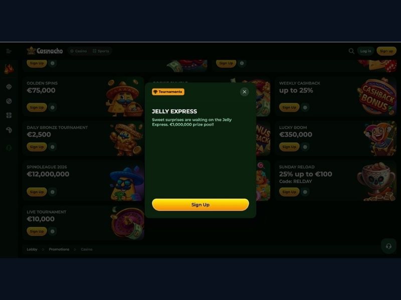 KYC e strategia bonus su Casinacho Casino Nacho Casino per giocatori italiani